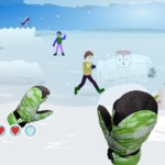 Игра Игра в снежки онлайн
